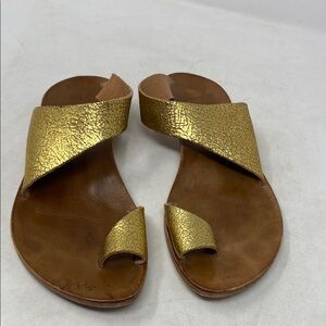 CYDWOQ Hillary Handmade in USA Thong in Antique Gold